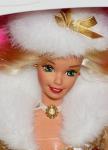 Mattel - Barbie - Winter Fantasy - Gold Dress - Blonde - Doll